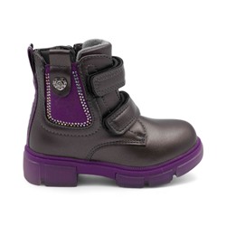 Ботинки PV598-1-3 серые