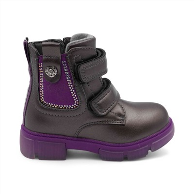 Ботинки PV598-1-3 серые