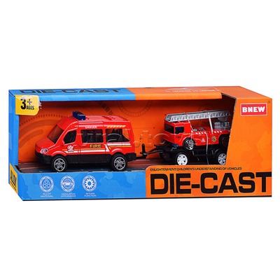 Машина "Пожарная служба" металл, вкоробке