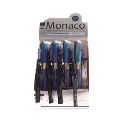 Ручка шариковая BrunoVisconti. MONACO.PEARL 0.5 мм, стержень синий, темно-синий корпус