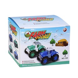 Машина-перевертыш "Трактор" в коробке