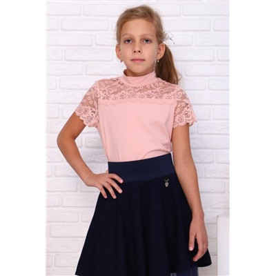 Джемпер Камелия кор. рукав (Пудра)