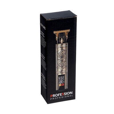 Машинка для стрижки LTRI-29,  600 мАч, 3 насадки, дисплей, USB