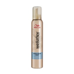 Мусс (Пенка) для волос Wella Wellaflex №3 №4 Мгновенный объем/ Instant Volume Boost Эктрасильной фиксации,200 мл