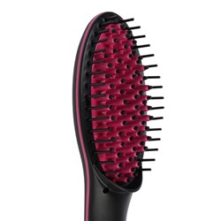 Расческа Luazon LR-02, электрическая, 50 Вт, дисплей, регулировка t, 220 В, розовая