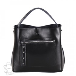 Сумка женская кожаная 8702NN black Natale Navetta