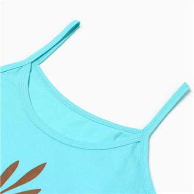 Сорочка ночная женская Catfit, ментол, размер 46