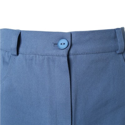 Юбка миди асимметричная женская MIST: Denim размер 42, синяя