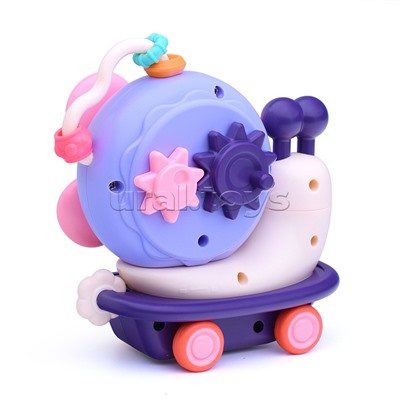 Интерактивная игрушка "Веселая улитка" в коробке