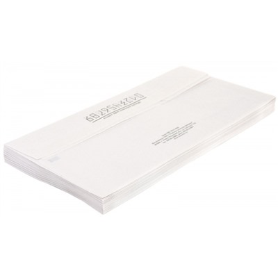 Конверт 110х220 мм евростандарт отрывная лента/куда-кому Е65 70406 LITE