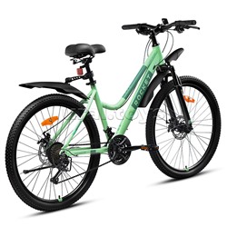 Велосипед 26" Rocket lady Alloy 26, цвет светло-зеленый, размер 17"