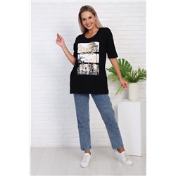 Футболка 786 с рисунком листья пальмы НАТАЛИ, 979119