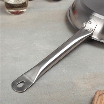 УЦЕНКА Сковорода d=260/50 тройное дно, ИНДУКЦИЯ