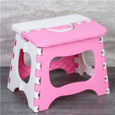 Табурет складной 23x18x19 см АКЦИЯ / K0039-3 /уп 50/ пластик