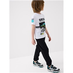 Комплект трикотажный для мальчиков: фуфайка (футболка), брюки