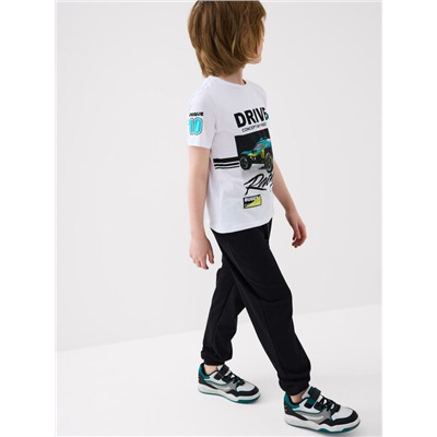 Комплект трикотажный для мальчиков: фуфайка (футболка), брюки