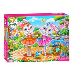 Макси-пазлы 24 "Зайчики" №8