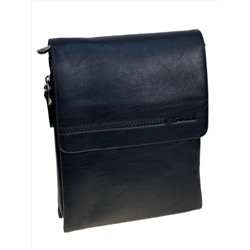 Сумка мужская из натуральной кожи, цвет черный