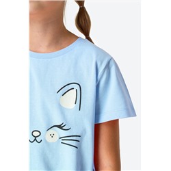 Хлопковая пижама для девочки Happyfox