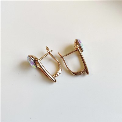 Серьги с кристаллами Swarovski