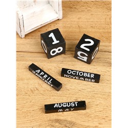 Календарь настольный «Парусник», 11×5×16 см, дерево, жёлтый