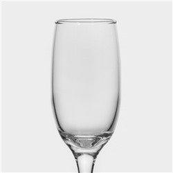 Бокалы для шампанского Paşabahçe Bistro, 190 мл, 2 шт., стекло, прозрачные
