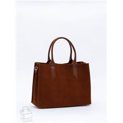 Сумка женская кожаная 1019M brown Polina&Eiterou