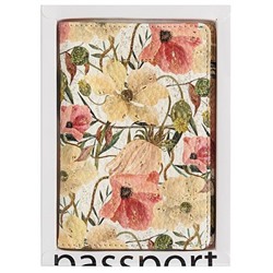 Обложка для паспорта "FLORA.Цветочная страсть" кожзам 3-620/05 Bruno Visconti