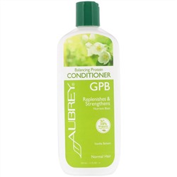 Aubrey Organics, GPB, Balancing Protein Conditioner, Normal Hair, Vanilla Balsam, 11 fl oz (325 ml)