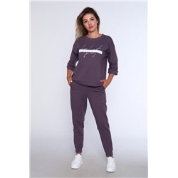 Спортивный костюм с брюками и кофтой 359 (Фиолетовый)
