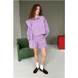 Костюм джинс  DENIM064/02/Лавандовый