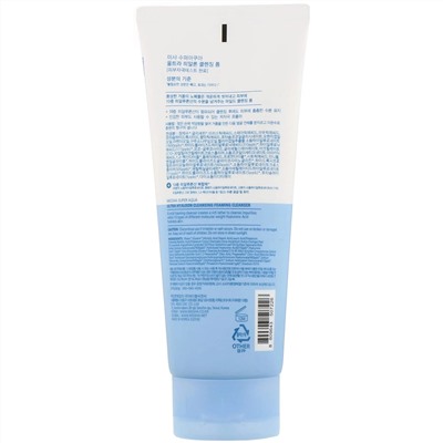 Missha, Super Aqua Ultra Hyalon, очищающая пенка, 200 мл (6,76 жидк. унции)