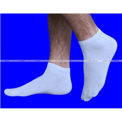 LIMAX носки мужские укороченные арт. 61072 БЕЛЫЕ