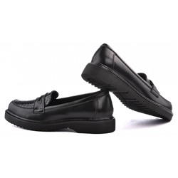 R577274216 черн Туфли закрытые для девочек (32-37)/8