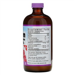 Bluebonnet Nutrition, Жидкий кальция и магния цитрат плюс витамин D3, натуральный малиновый вкус, 16 жидких унций (472 мл)