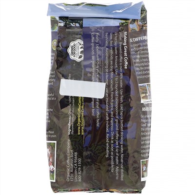 Organic Coffee Co., Лесной орех, молотый, 340 г (12 унций)