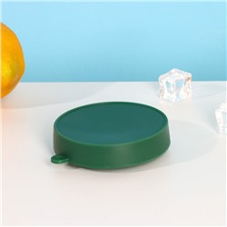 Стакан складной Доляна «Алан», силикон, 150 мл, 8.5×8 см, цвет МИКС