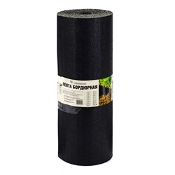 Лента бордюрная, 50 см×10 м, пластиковая, садовая, цвет серый гранит