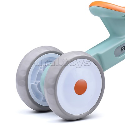 Беговел трехколесный Rocket 133-TQ, колеса EVA, цвет бирюзовый