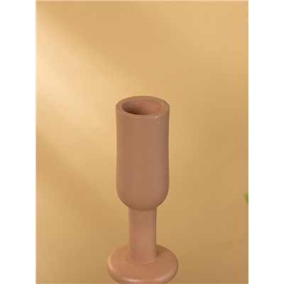 Подсвечник на 1 свечу «Бисквит», 10×10×35 см