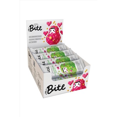 Батончик протеиновый Bite Матрёшка «Вишнёвый пирог» 40г ЭКОПРОДУКТЫ, 1187712