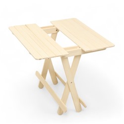 Стол деревянный, 100×70×75 см, складной