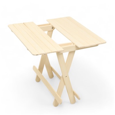 Стол деревянный, 100×70×75 см, складной