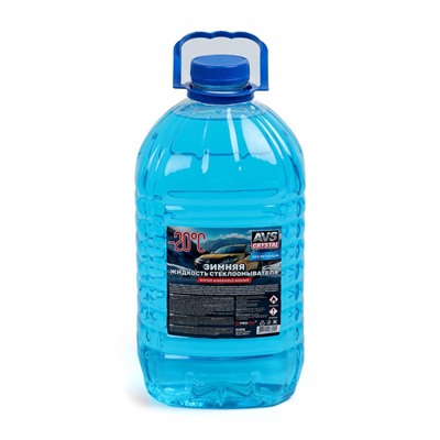 Зимняя жидкость стеклоомывателя AVS, -20С, 4 л, AVK-401