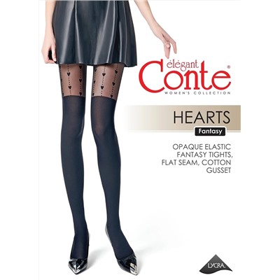 Conte elegant Колготки HEARTS
