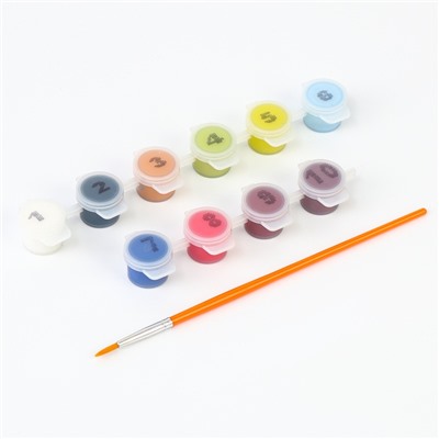 Картина по номерам для детей на холсте с подрамником «Город будущего», 20×30 см