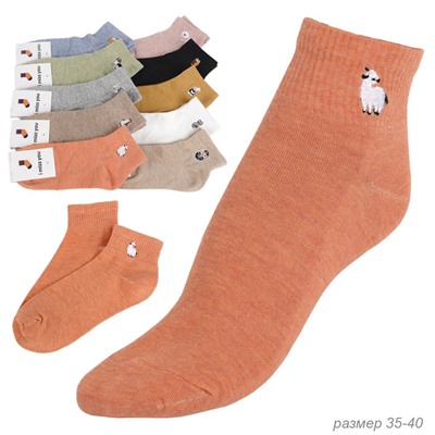 Носки женские р. 35-40 / ZIXIN-10 /уп 20/ОДНА ПАРА