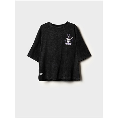 Фуфайка трикотажная для девочек (футболка)