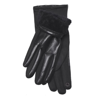 Перчатки жен. Исинь 2336 иск.кожа/сенсор