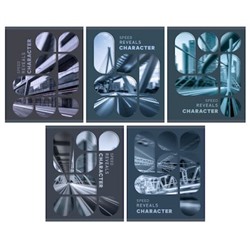 Тетрадь  48л клетка "Характер скорости" ТКЛ489666 Listoff